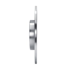 Mitsubishi Outlander PHEV Brake Rotor (1) - Rear Left - R1 Concepts - Drilled & Slotted - Silver - `13-`25